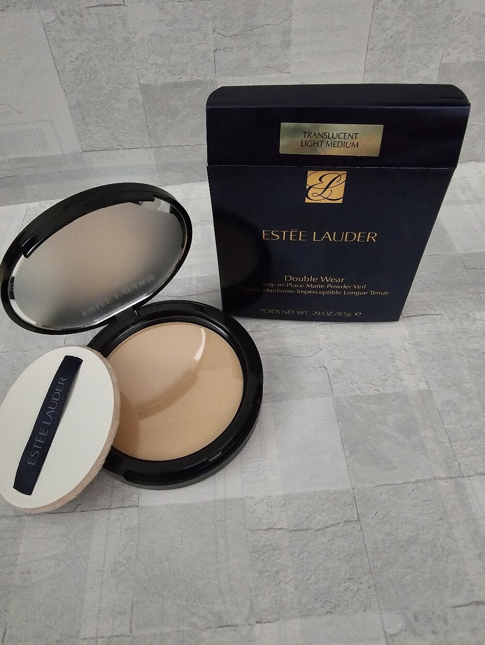 Translucent Light Medium - Estee Lauder Double Wear  Powder Veil